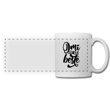 Geschenk Oma Tasse - Oma ist die beste