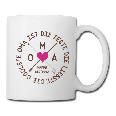 Geschenk Oma Tasse - Oma ist die Beste