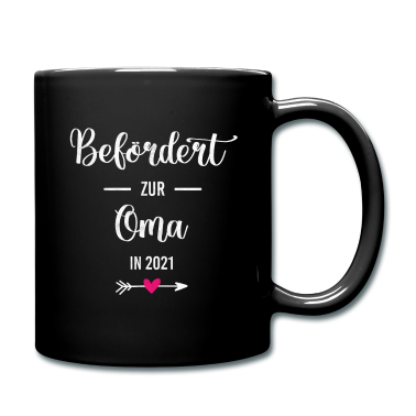Geschenk Oma Tasse - Befördert zur Oma 2021