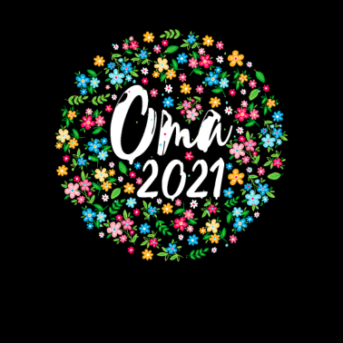 Motiv Oma Blumen 2021 Loading Baby Geburt Überraschung