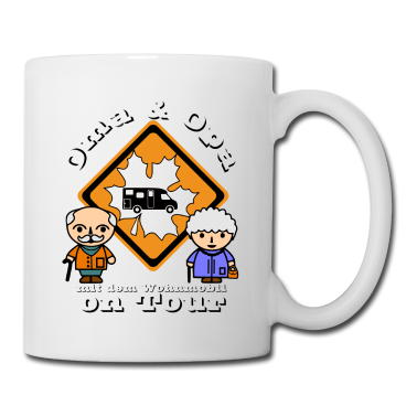 Geschenk Oma Tasse - WoMo-2006 - Oma & Opa mit dem Wohnmobil on Tour