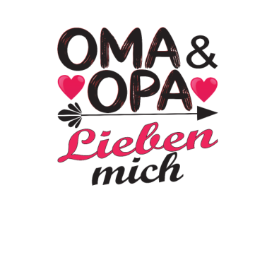 Motiv Oma & Opa lieben mich.