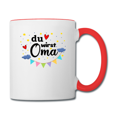 Geschenk Oma Tasse - Schönes Geschenk an Oma | Enkelkind | Tochter Sohn