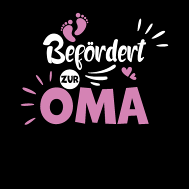Motiv Befördert zur Oma