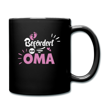 Geschenk Oma Tasse - Befördert zur Oma