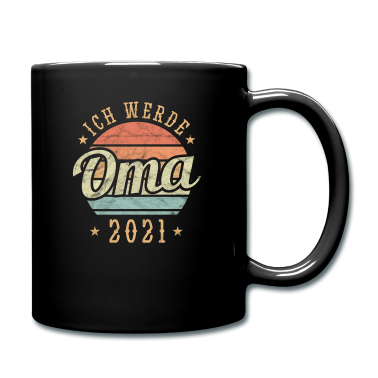 Geschenk Oma Tasse - Oma 2021 Retro Geschenk
