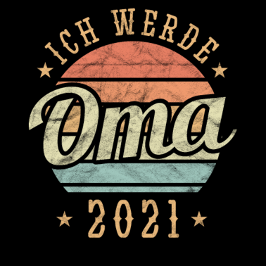 Motiv Oma 2021 Retro Geschenk