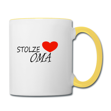 Geschenk Oma Tasse - STOLZE OMA