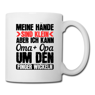 Geschenk Oma Tasse - Oma und Opa Spruch Geschenk Geschenkidee