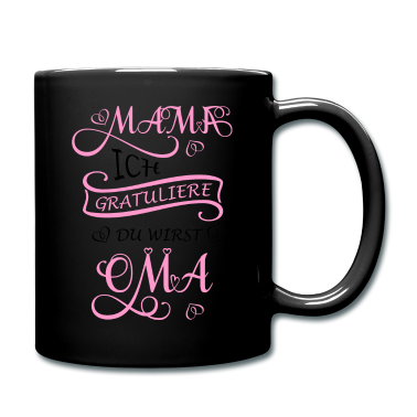 Geschenk Oma Tasse - Mama wird Oma pkbk