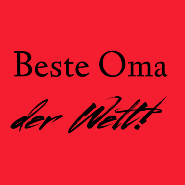 Motiv BESTE OMA DER WELT