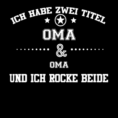 Motiv GESCHENK HABE OMA OPA IN Oma