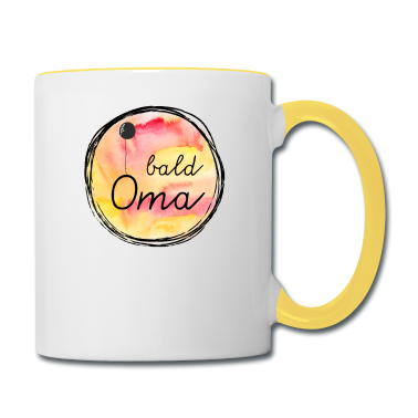 Geschenk Oma Tasse - bald oma