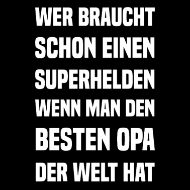 Motiv Wer braucht schon einen Superhelden wenn man de nb
