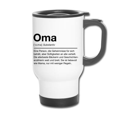 Geschenk Oma Thermobecher - Oma