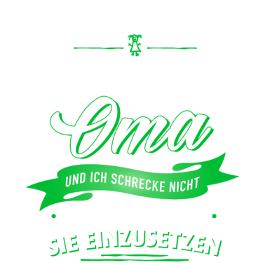 Motiv Achtung! verrückte Oma Verwandte Familie Kind