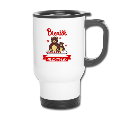 Geschenk Oma Thermobecher - bald Oma: future oma oma