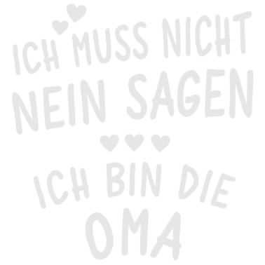 Motiv Ich bin die Oma