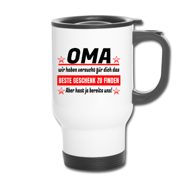 Geschenk Oma Thermobecher - Oma Oma Weihnachtsgeschenk I Oma Geburtstag