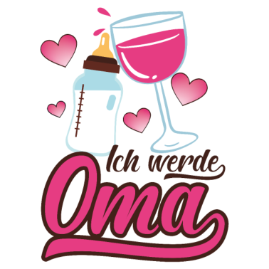 Motiv ich werde oma Geschenk werdende Oma