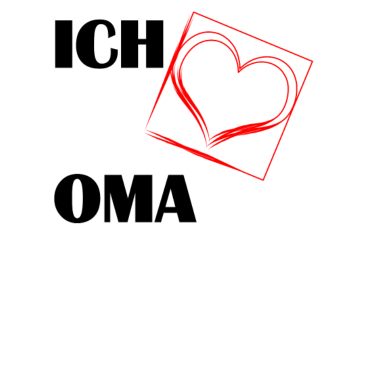 Motiv Ich Herz Oma