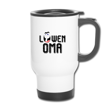 Geschenk Oma Thermobecher - Löwen Oma