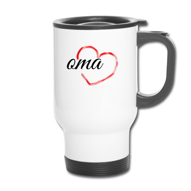 Geschenk Oma Thermobecher - Oma Herz