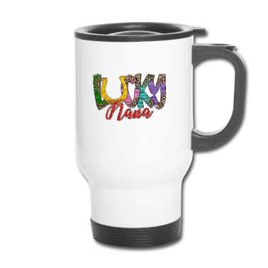 Geschenk Oma Thermobecher - Glückliche Oma