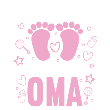 Motiv Aus dem Weg ich werde Oma von einem Mädchen