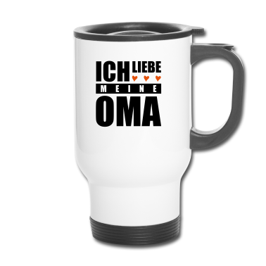 Geschenk Oma Thermobecher - ich liebe meine Oma