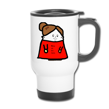 Geschenk Oma Thermobecher - Oma ist die beste