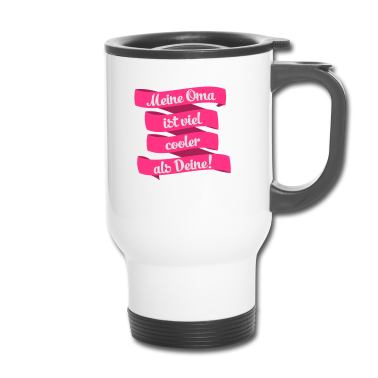 Geschenk Oma Thermobecher - meine oma ist viel cooler als Deine
