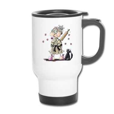 Geschenk Oma Thermobecher - Oma schlägt alle
