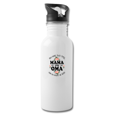 Geschenk Oma Trinkflasche - Mama und Oma Familie Geschenk