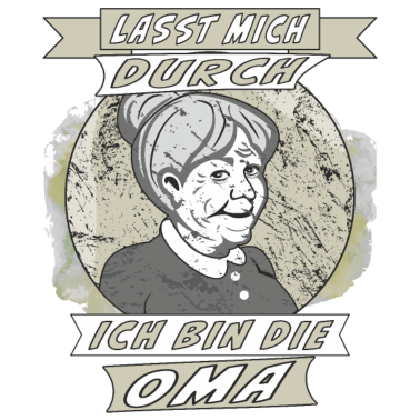Motiv ICH BIN DIE OMA