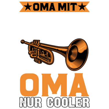 Motiv Trompete Oma