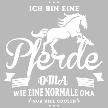 Motiv Pferde Oma