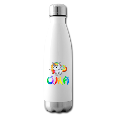 Geschenk Oma Trinkflasche - Einhorn Oma