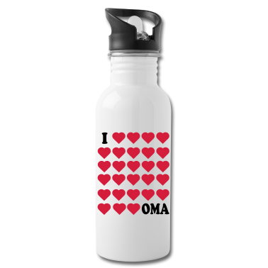 Geschenk Oma Trinkflasche - Ich liebe Oma
