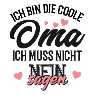Motiv Coole Oma Geschenk für Oma