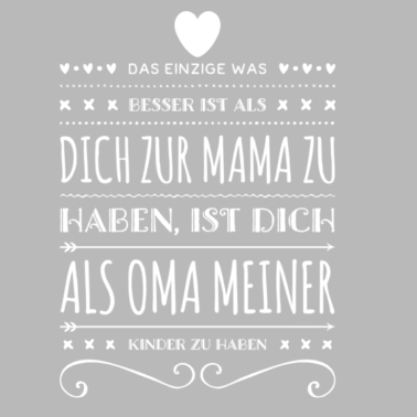 Motiv OMA MEINER KINDER Geschenkidee Oma Großmütter