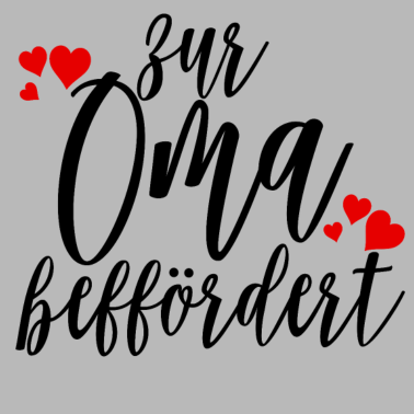 Motiv Zur Oma befördert