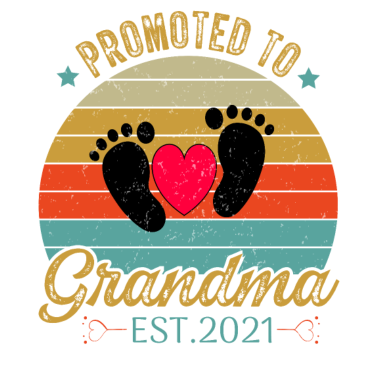 Motiv Befördert zu Oma