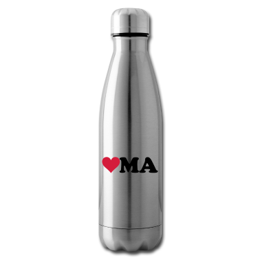 Geschenk Oma Trinkflasche - Oma Herz