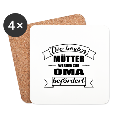 Geschenk Oma Untersetzer - Oma