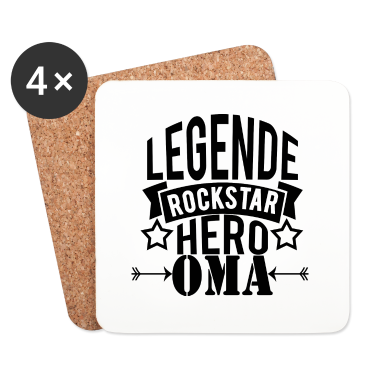 Geschenk Oma Untersetzer - Oma
