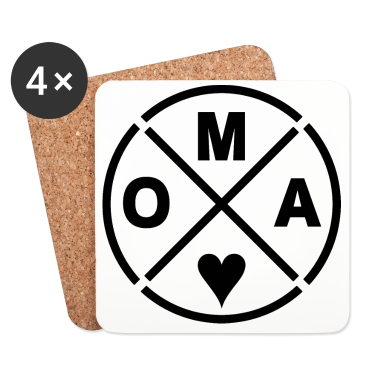 Geschenk Oma Untersetzer - Oma