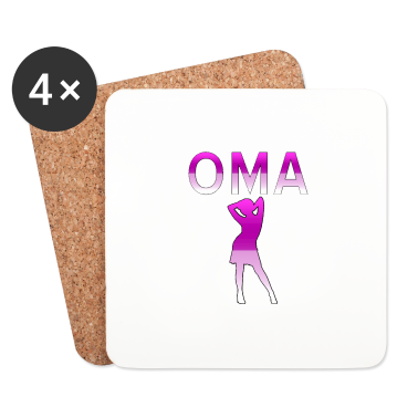 Geschenk Oma Untersetzer - Oma