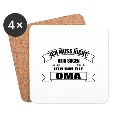 Geschenk Oma Untersetzer - Oma