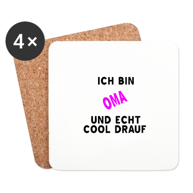 Geschenk Oma Untersetzer - Oma